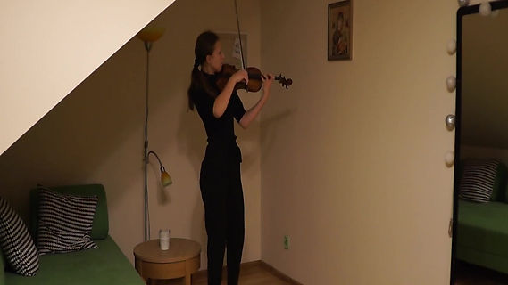 Natalia Kalinowska (skrzypce) - Paganini Kaprys17